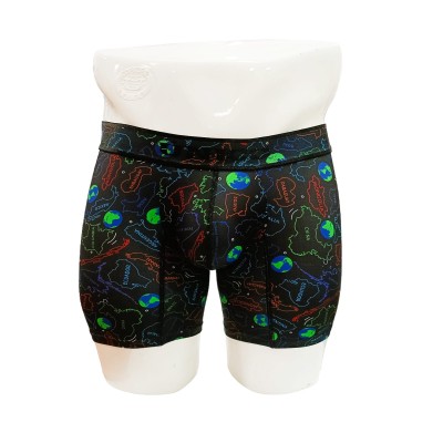 B&oacute;xer Copa Medio geograf&iacute;a talla L